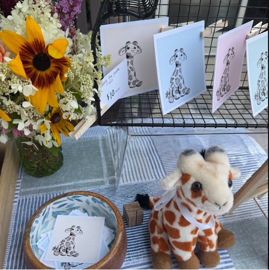 Henry the Giraffe Print