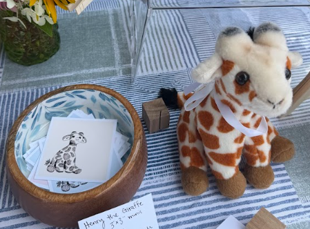 Henry the Giraffe Print