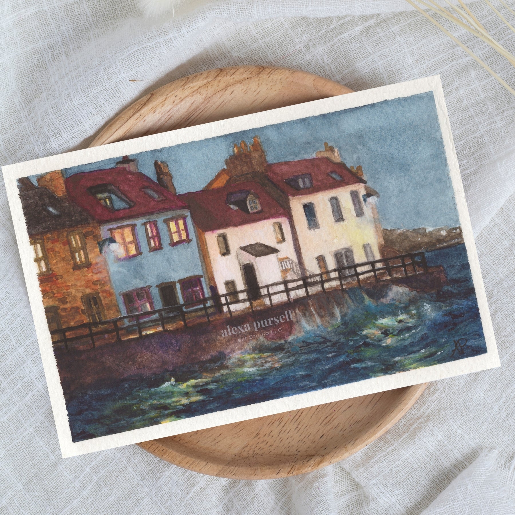 "Nautical *Twighlight*" | Art Print