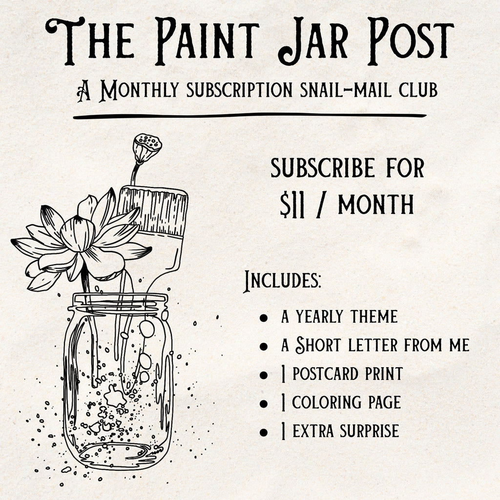 The Paint Jar Post Club